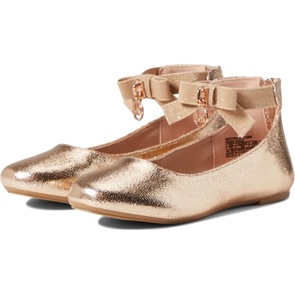 Michael Kors Kenyah Kay Ballet Flats Little Kids Shoes - Picture 1 of 7